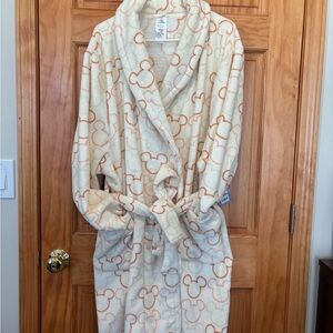 Disney Plush Belted Bathrobe with Pockets